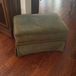 Velvet Ottoman 