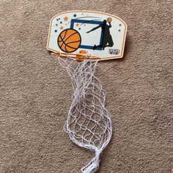 Over The Door Basketball Hoop Hamper