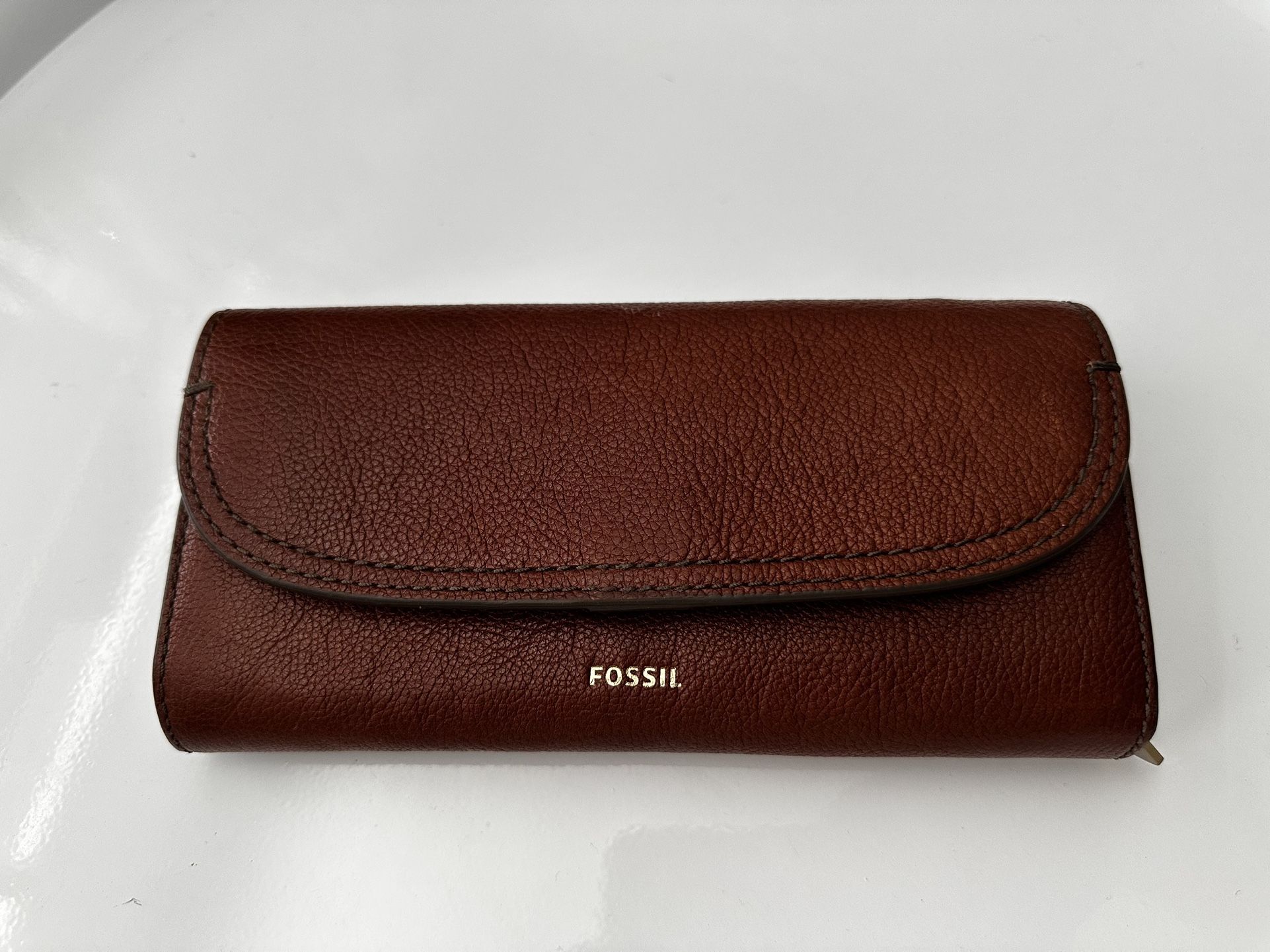 Fossil Button Accordion Wallet