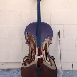 Solid Wood Ebony Wood Cello 