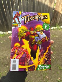 Turbo Man Comic Book