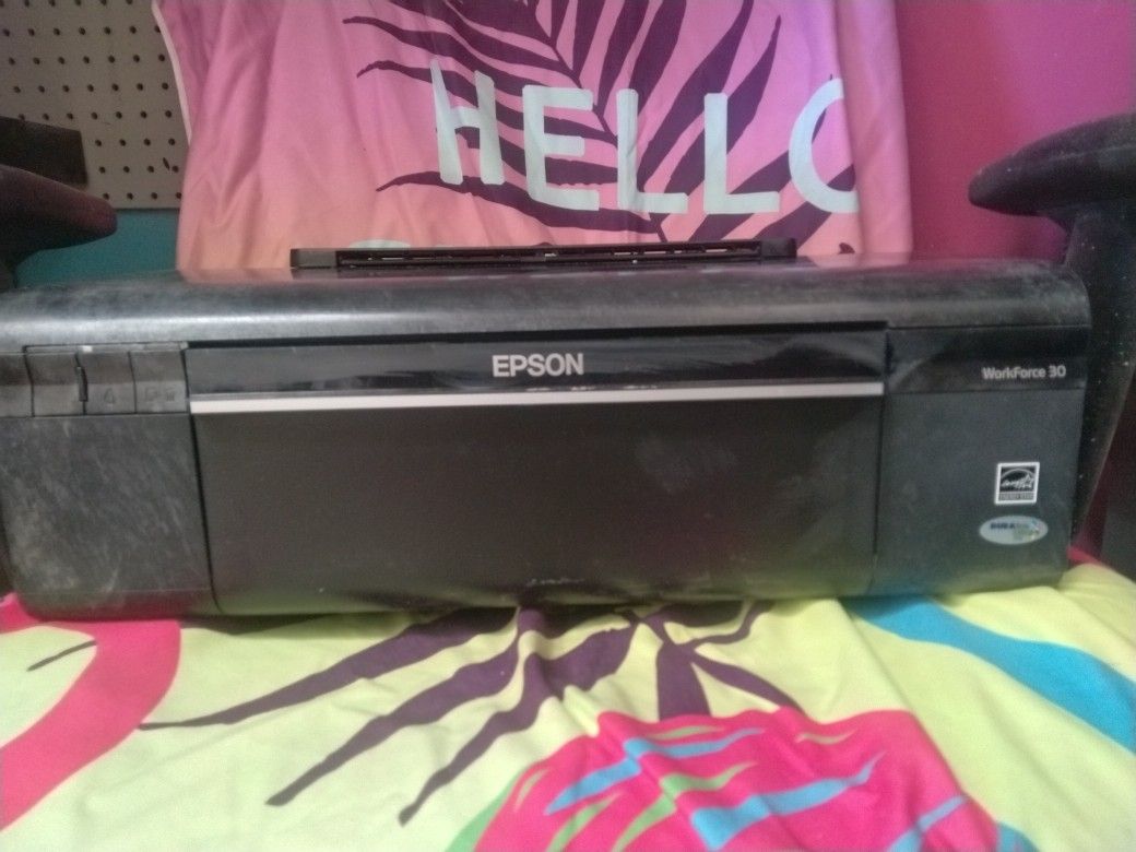 Epson Workforce 30 Inkjet Printer Color
