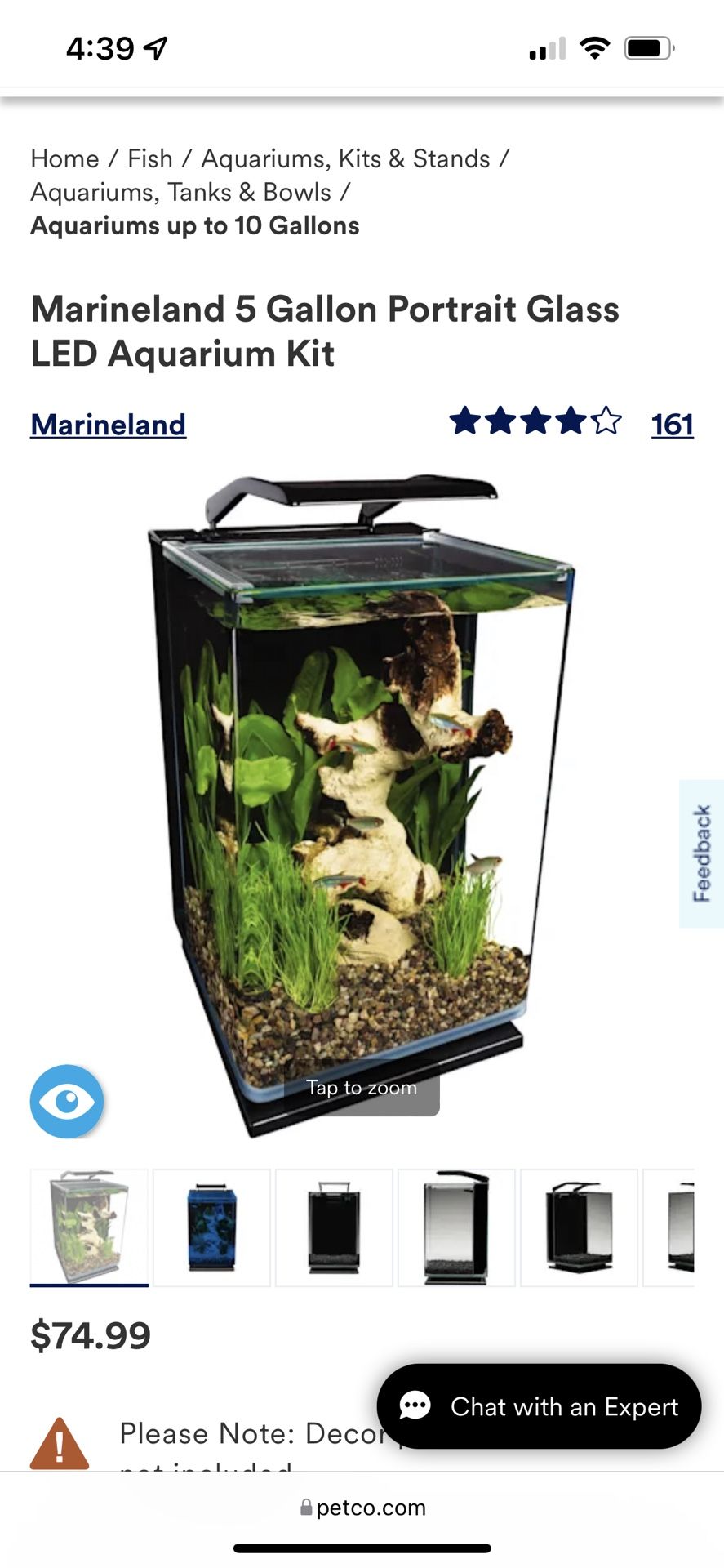 Marineland Gallon Aquarium