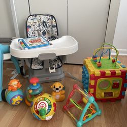 High Chair, Baby Toys