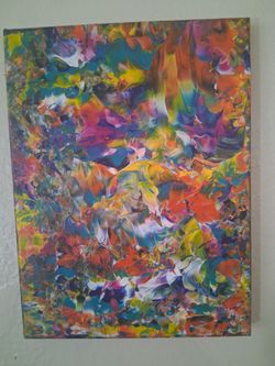 Acrylic art on canvas