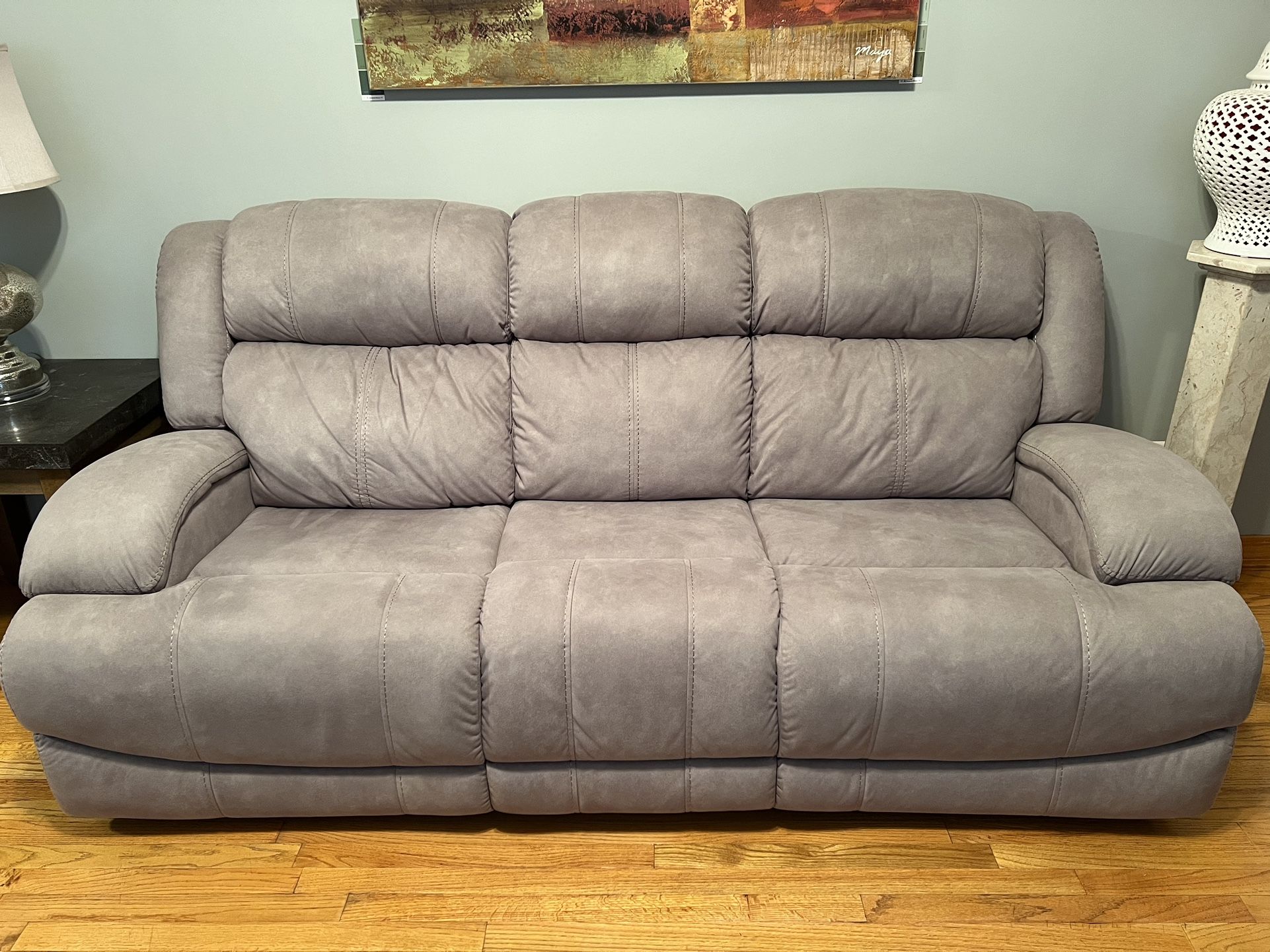 Reclining Couch - Taupe