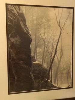 Tony Casper Numbered Photo Print - Foggy Rocks