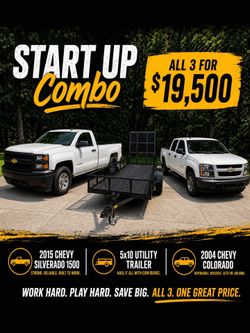 🔥 2 TRUCKS & A TRAILER 🔥 🔥 BUSINESS STARTER PACKAGE 🔥