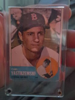Carl Yastrzemski rookie card