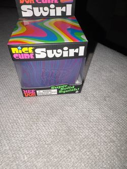 Authentic NeeDoh Swirl Nice Cube