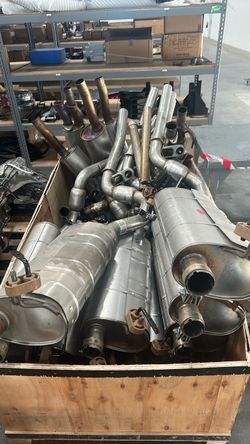 9 New F350 exhaust systems for 6.8 and 7.3 Gas V8