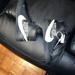 Off White X Nike Blazer “grim Reaper” Sz.12 Og All