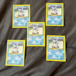 Misprint War Turtle Pokémon Card