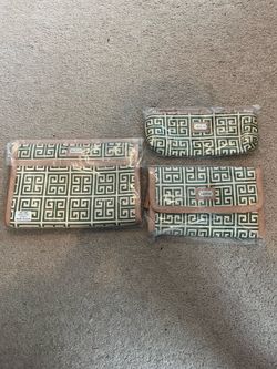 3 Piece Makeup Bag Set