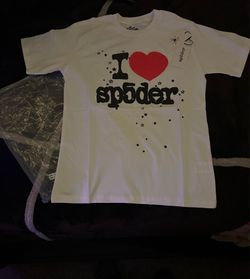 I ❤️ HEART SP5DER T shirt