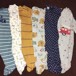 Baby Boy Pajamas Size 3 Months 6pcs Pijamas Para Nino