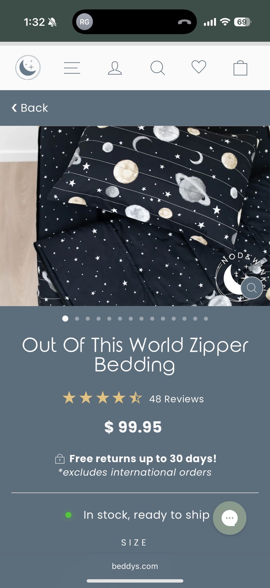 Toddler Zipper Bedding
