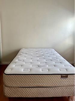 NEW full size mattress + box spring