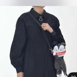 Vampire Teddy Nightmare Before Christmas Tim Burton Plush Crossbody Bag From Tokyo Disney