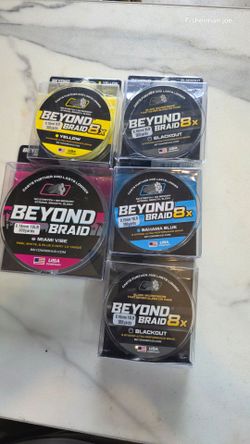 Beyond Braid..300 yards..20.00 each