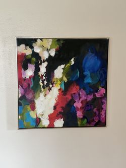 Art painting colorful abstract