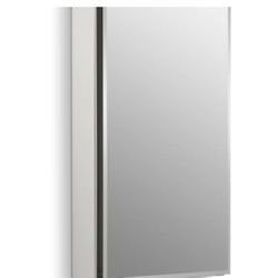 Kohler 15" x 26" Single Door Reversible Hinge Frameless Mirrored Medicine Cabinet