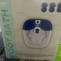 Bubble Massage Foot Bath 