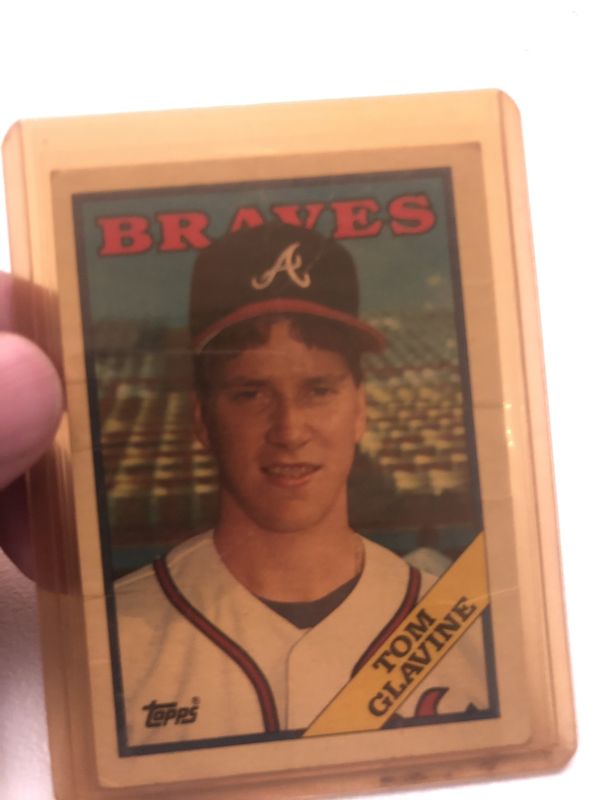 1988 Topps Tom Glavine rookie baseball card #779 for Sale in Los
