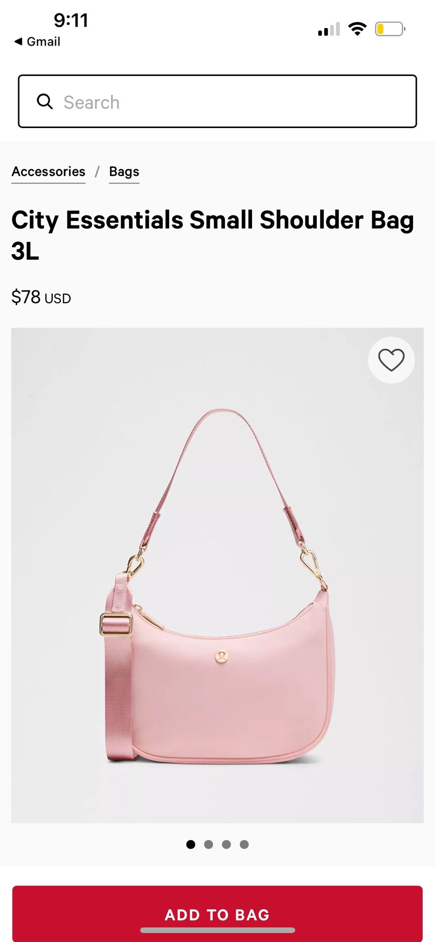 Lululemon City Bag