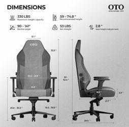OTO Arena 3 Pet-Friendly Ergonomic Gaming Chair