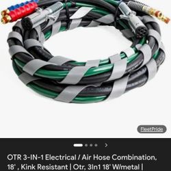 3in1 Electrical/ Air Hose Combination 18' 