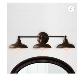 Triple Sconce Light Mount Fixture