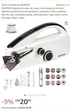 iRUNTEK Handheld Sewing Machine