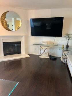 70 inch TV with wall mount