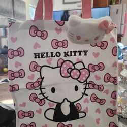 Hello Kitty Medium Canvas Bag New 