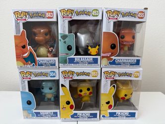 Funko Pop! Pokemon Lot Bundle (6)