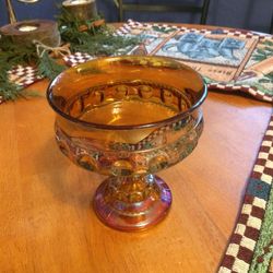 Carnival Glass Candy Dish