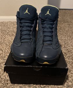 Air Jordan 13 Retro Squadron Blue SZ 12