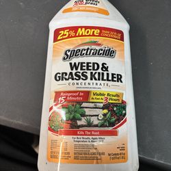 New 40oz Spectracide Weed & Grass Killer Concentrate
