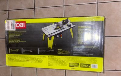 Ryobi router table