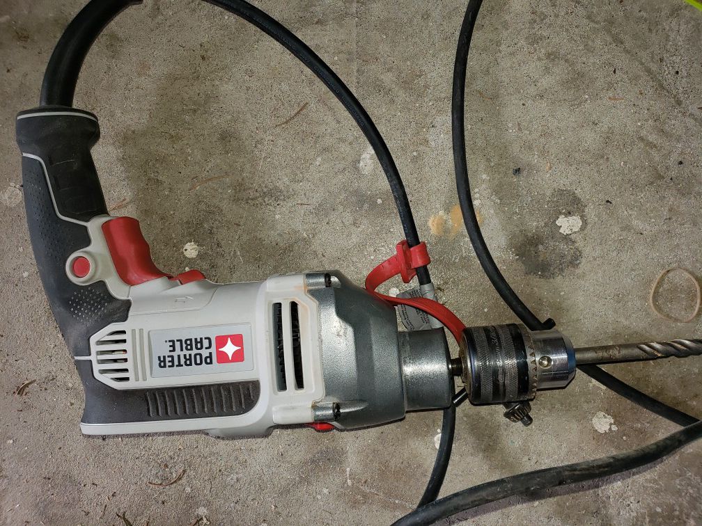 Porter cable corded rotary hammer drill
