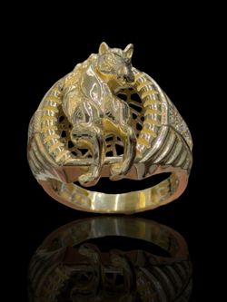 14K Horse Ring 