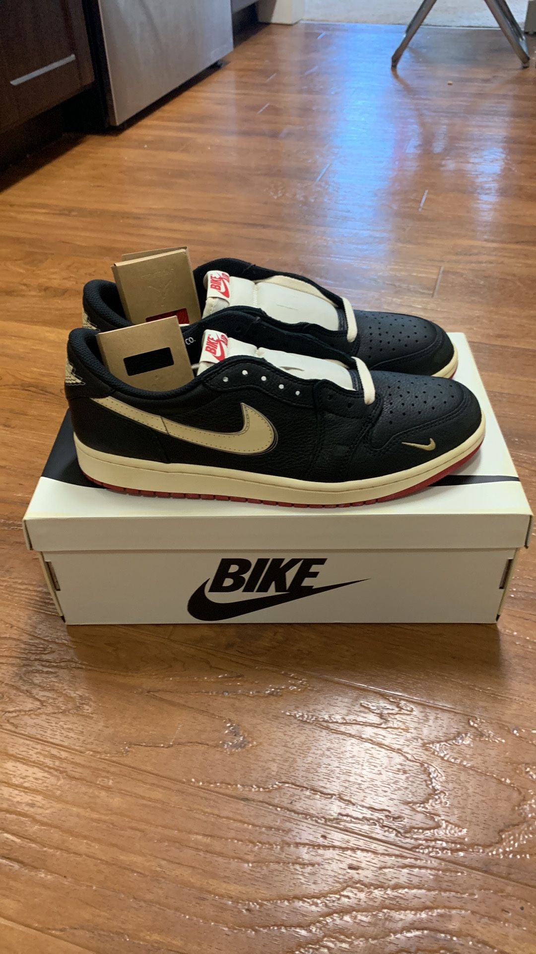 NWT Air Jordan 1 Low Nigel Silvester “Better With Time” Sneakers