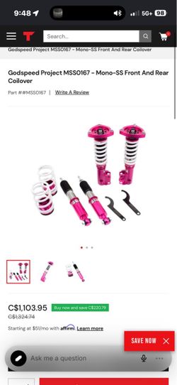 Coil overs