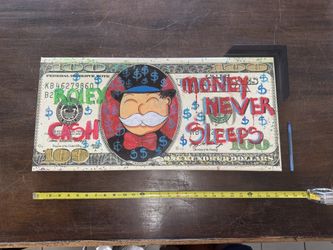 Monopoly Guy Artwork painting 50%OFF