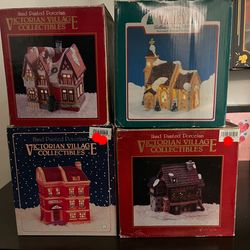 Collectibles Victorian village
