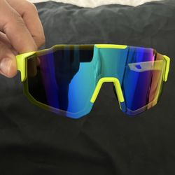 Visor shield glasses