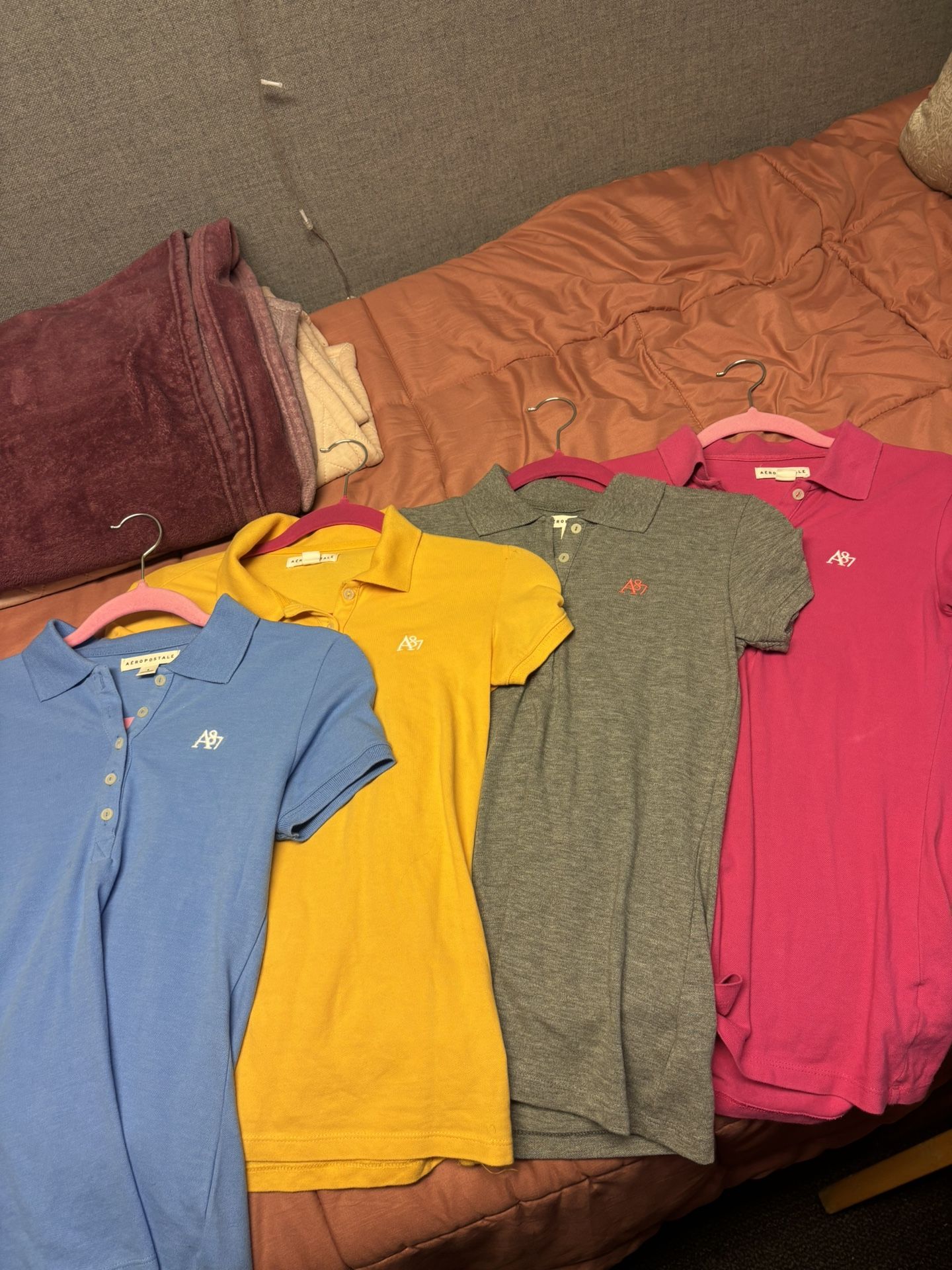 Set of Aeropostale Polo Shirts