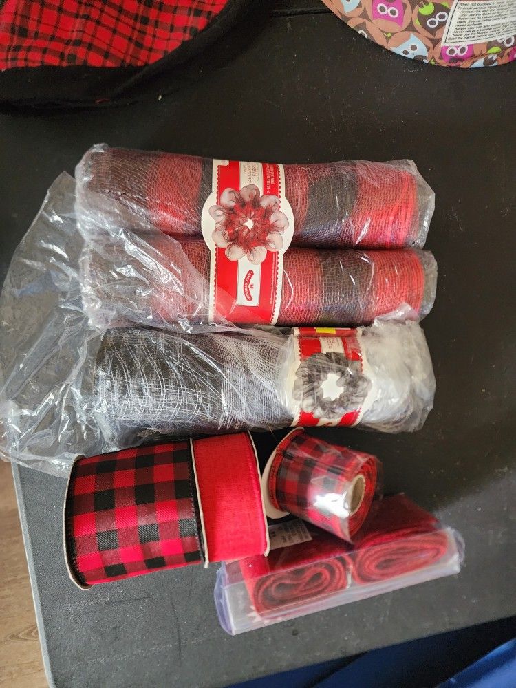 Ribbon And Baby Yoda Stocking