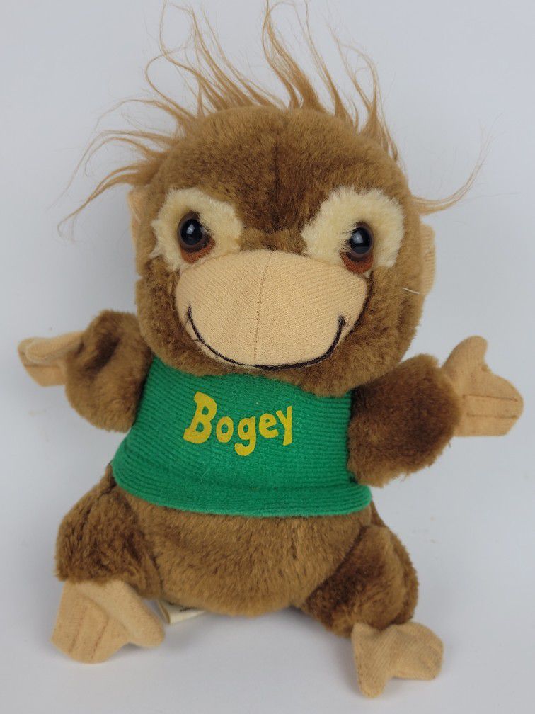 Vintage 1981 Shirt Tales 7" Plush BOGEY Orangutan Monkey Hallmark Cards Toy